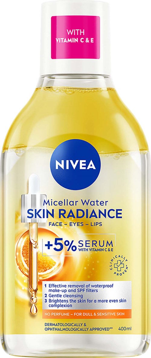 NIVEA NIVEA Micellar Water Skin Radiance +5% serum 400 ml