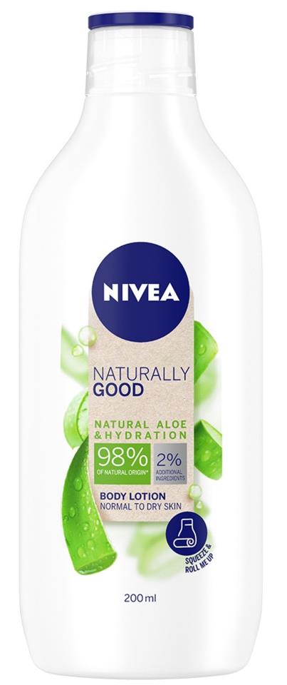 Nivea Naturally Good Aloe Body 200ml