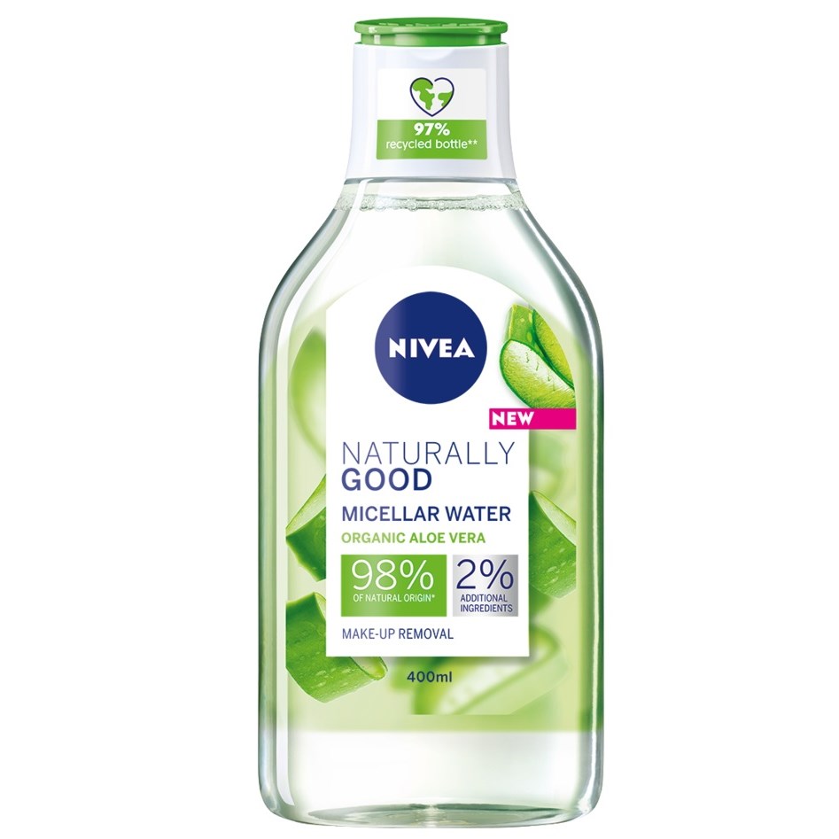 Läs mer om NIVEA Naturally Good Naturally Good Micellar water 400 ml