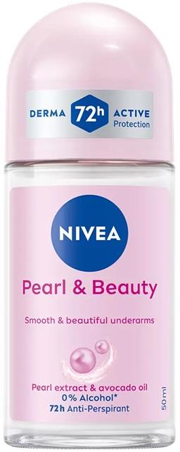 NIVEA Pearl & Beauty Antiperspirant Deo Roll on 50 ml