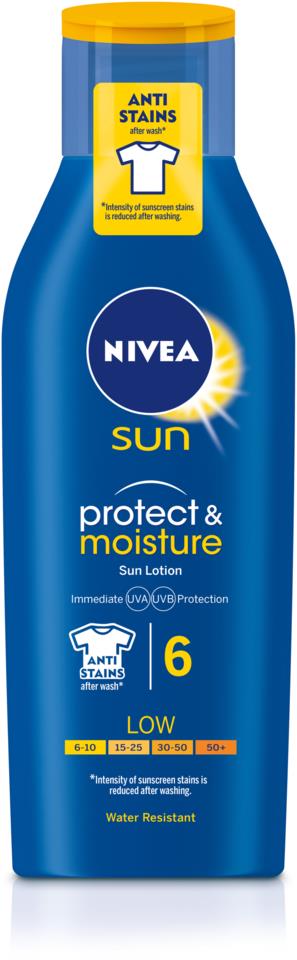 Nivea Protect & Moisture Sun Lotion SPF6 