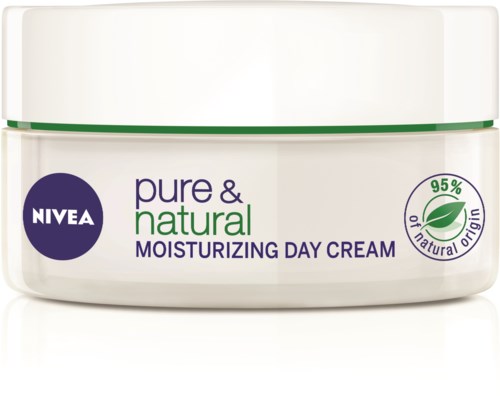 NIVEA Pure & Natural Moisturizing Day Cream 50 ml