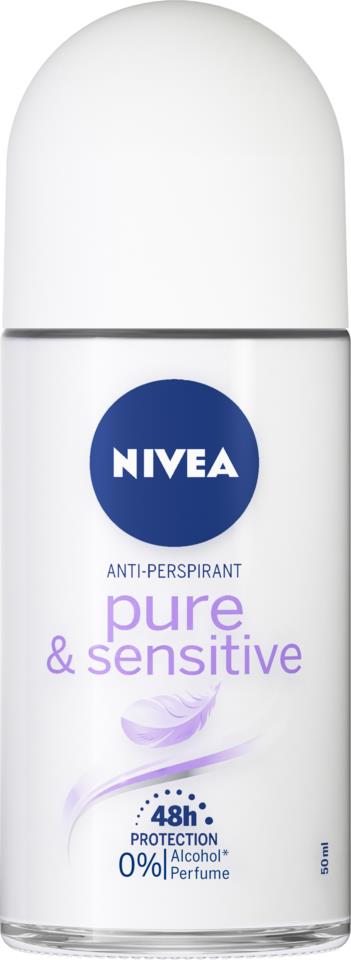 NIVEA Pure Sensitive Roll On 50 | lyko.com
