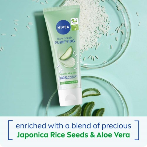NIVEA Rice Scrub Purifying 75 ml | lyko.com