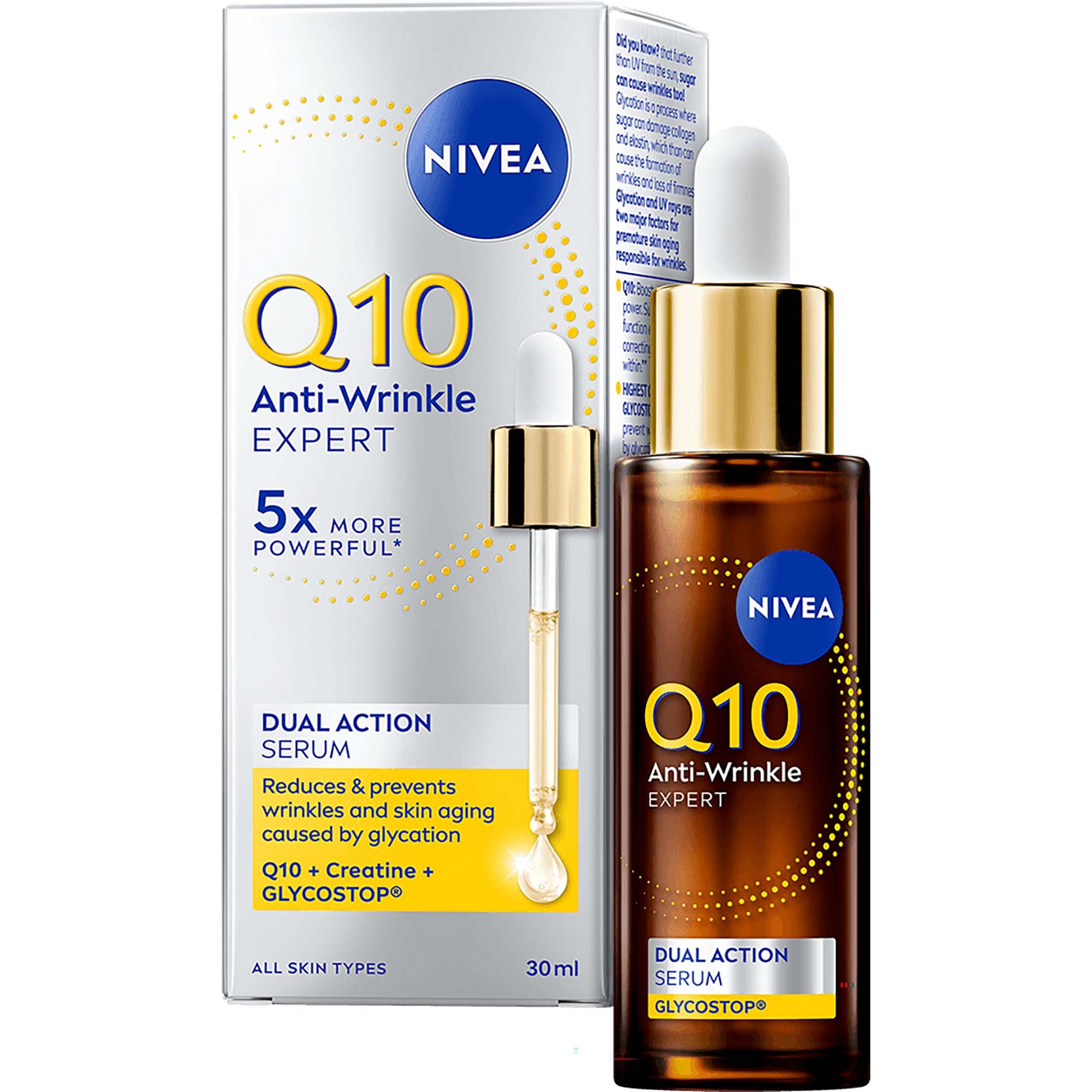 NIVEA Q10 Serum Anti-Wrinkle Expert Dual Action 30 ml