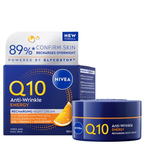 NIVEA Q10 Energy Recharging Night Cream 50 ml