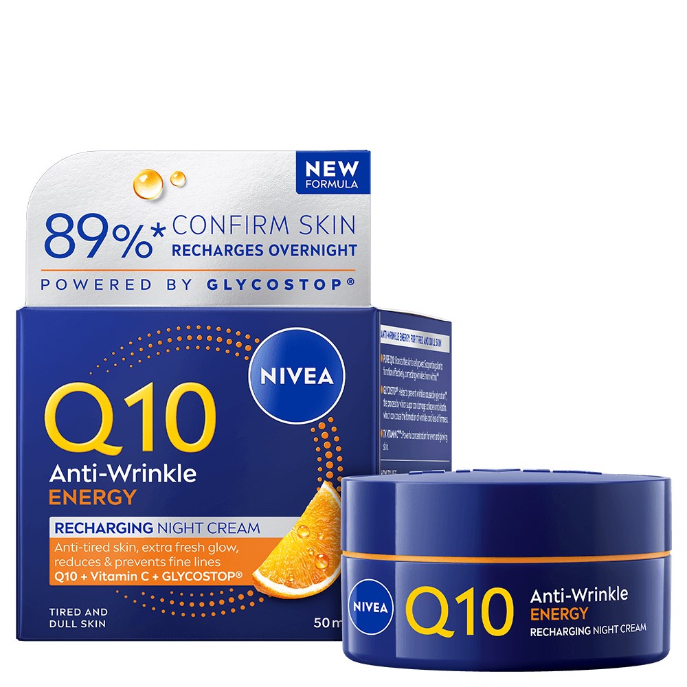 NIVEA Q10 Energy Recharging Night Cream 50 ml