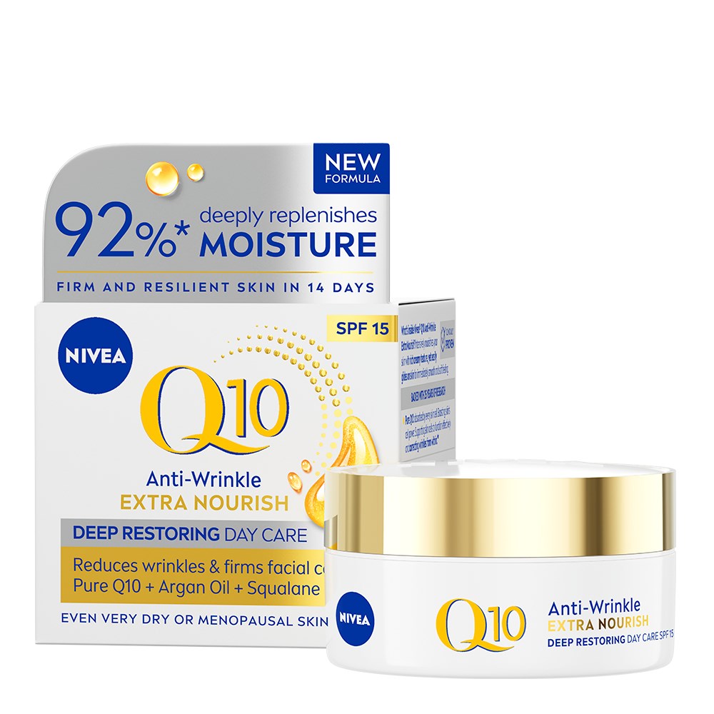 NIVEA Q10 Extra Nourish Day Cream 50 ml billede