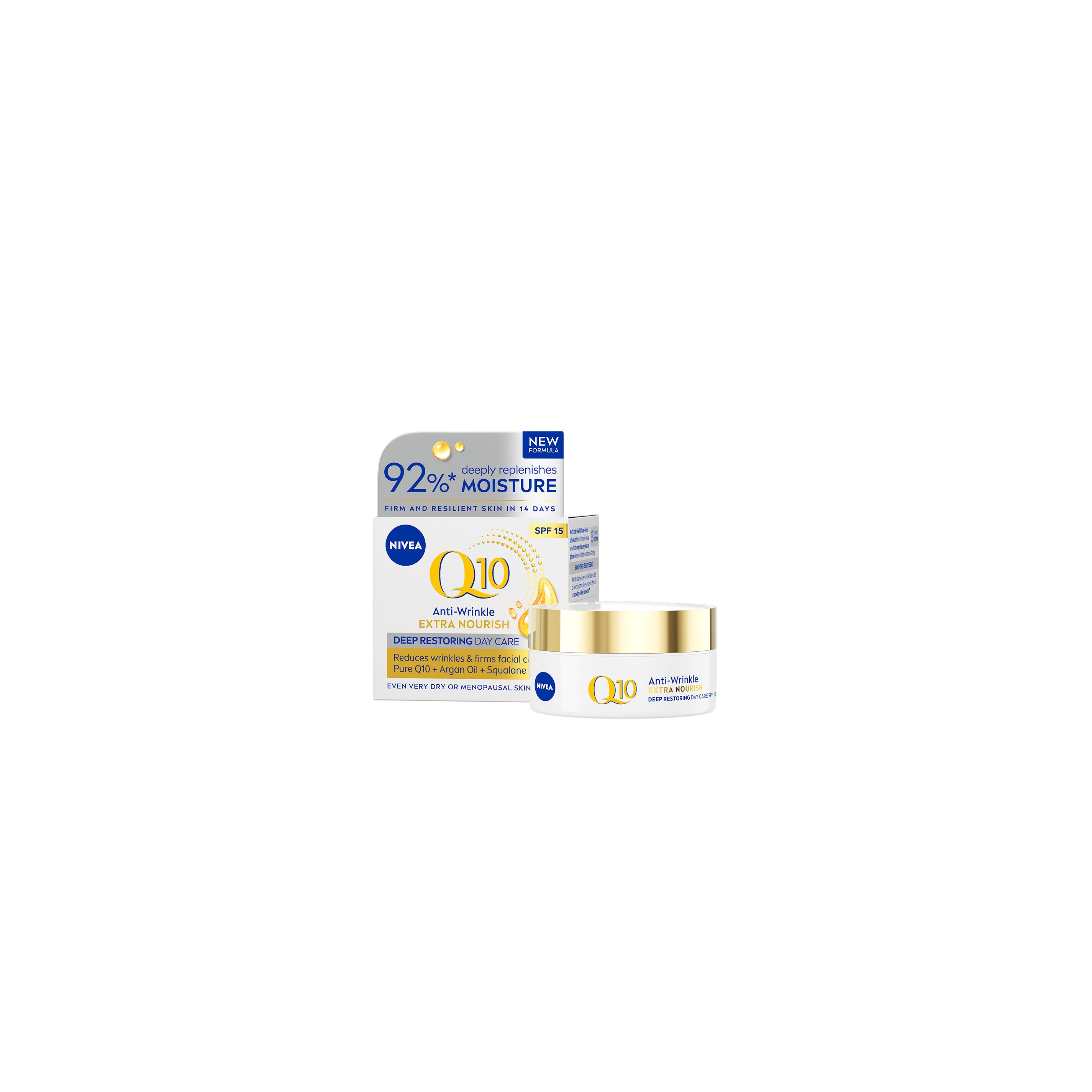 NIVEA Q10 Extra Nourish Day Cream 50 ml