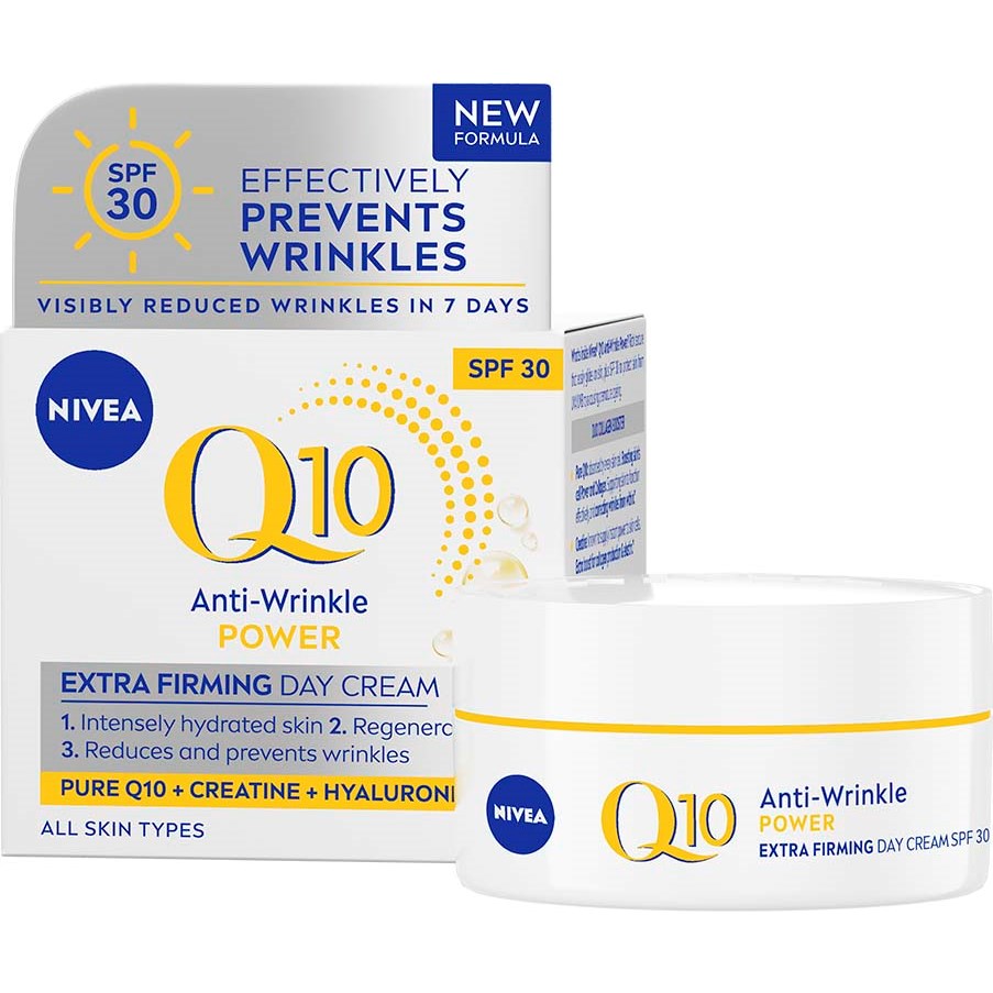 Фото - Крем і лосьйон Nivea Q10 Power Firming Day Cream SPF30 50 ml 