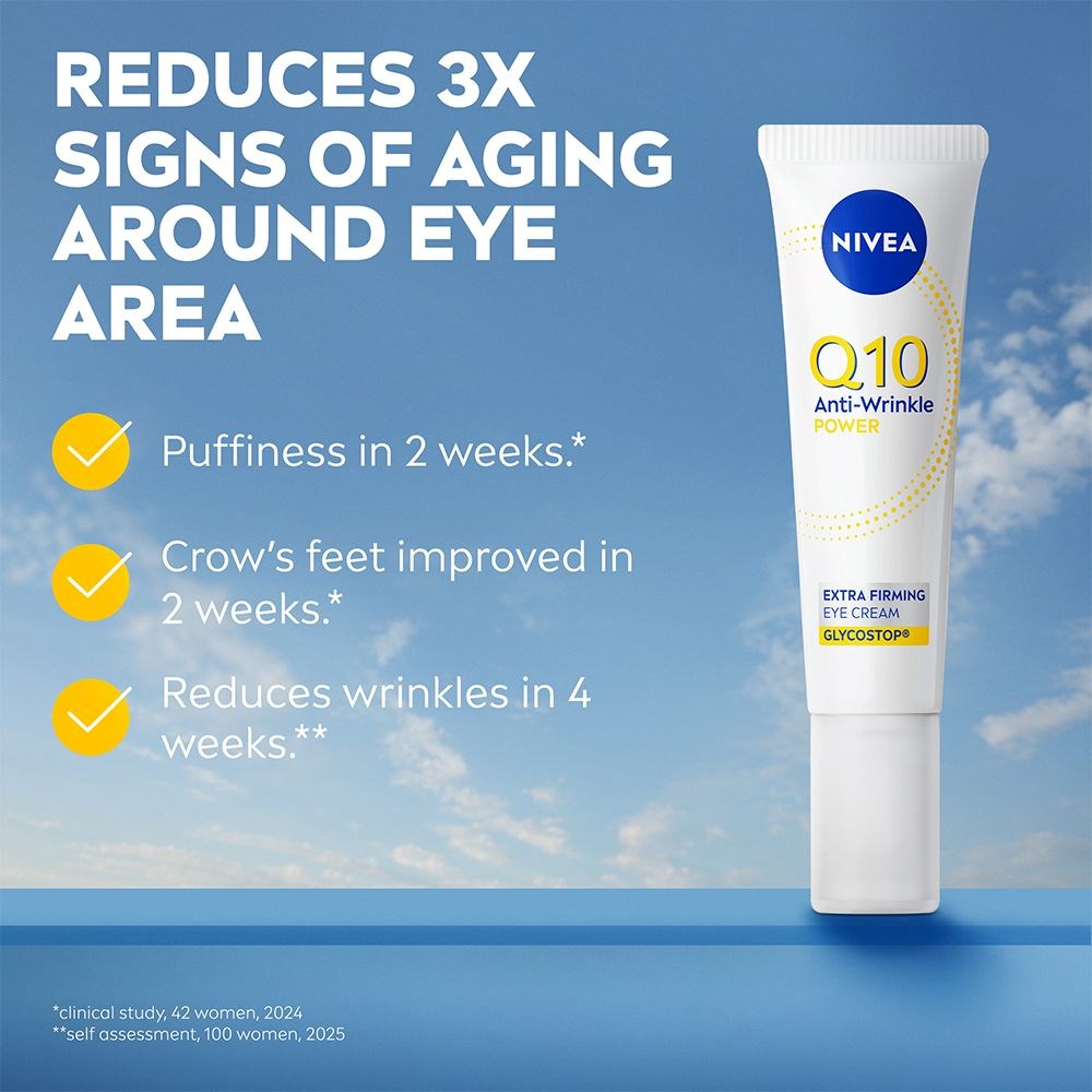 NIVEA Q10 Power Firming Eye Cream 15 ml billede