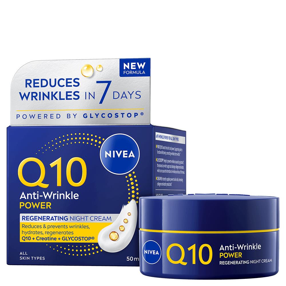 NIVEA Q10 Anti-Wrinkle Power Regenerating Night Cream 50 ml