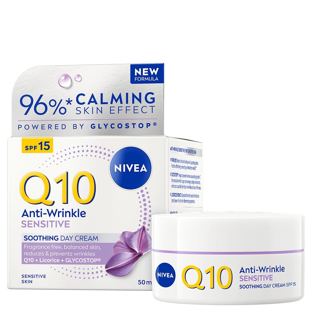 NIVEA Q10 Sensitive Day Cream 50 ml billede