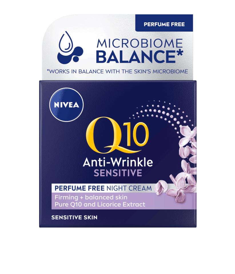 Nivea Q10 Sensitive Night Cream 50 ml