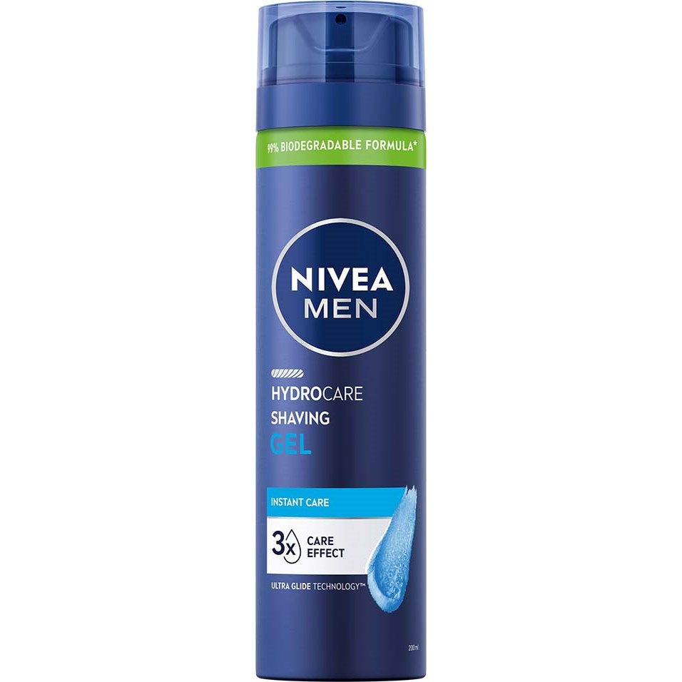 NIVEA MEN Hydrocare Shaving Gel 200 ml