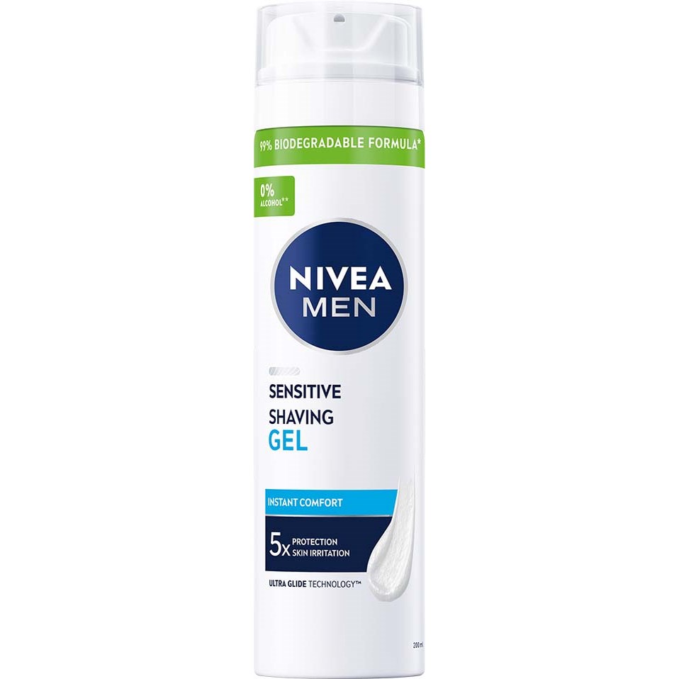 NIVEA MEN Sensitive Shaving Gel 200 ml