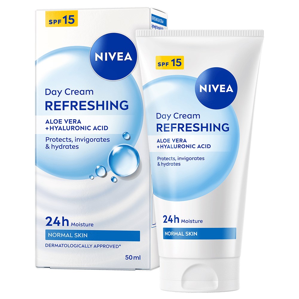 NIVEA Refreshing Day Cream SPF15 50 ml