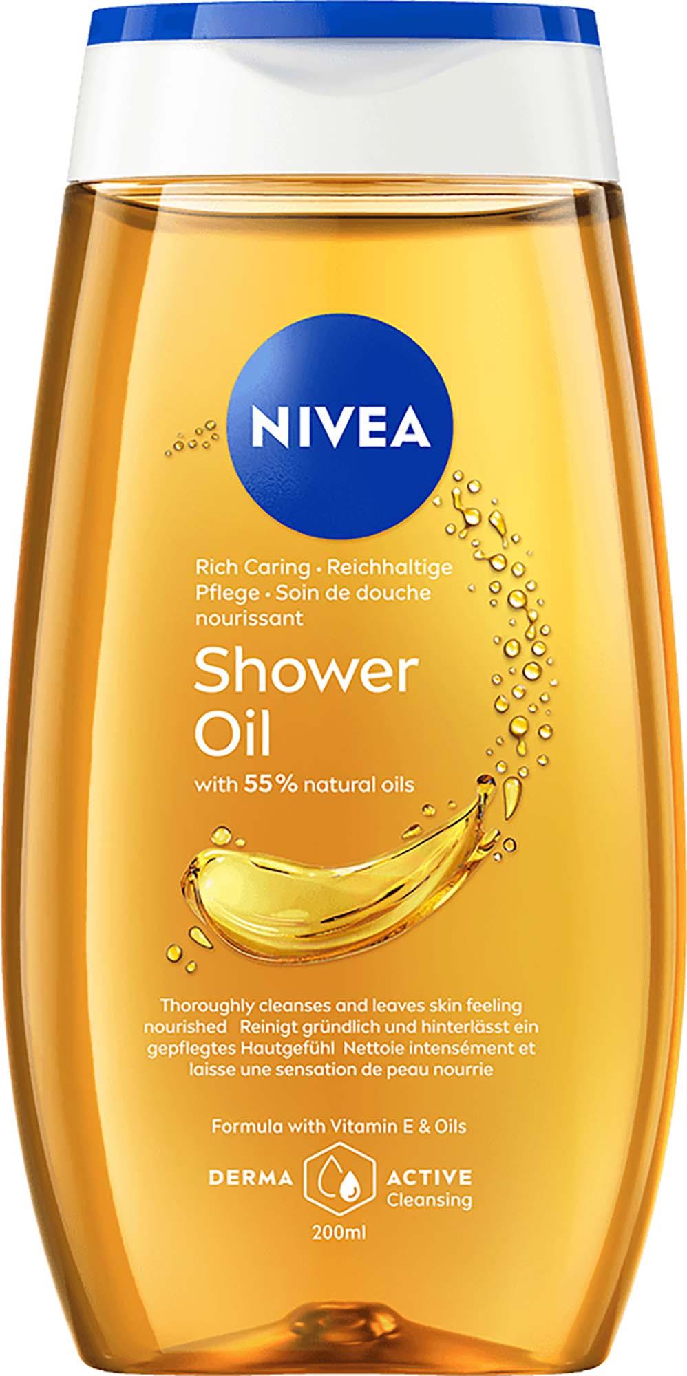 NIVEA Rich Caring Shower Oil 200 ml