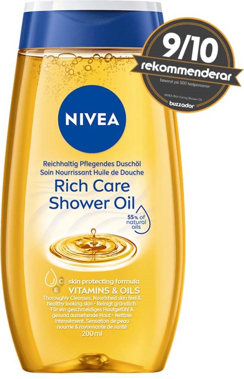 NIVEA Rich Caring Shower Oil 200 ml