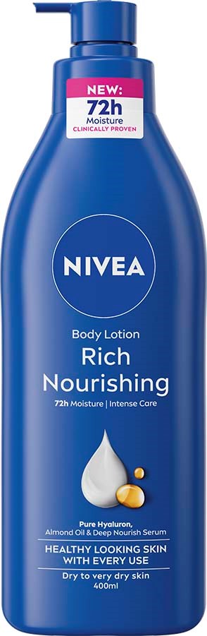 NIVEA Rich Nourishing Body Lotion Pump 400 ml