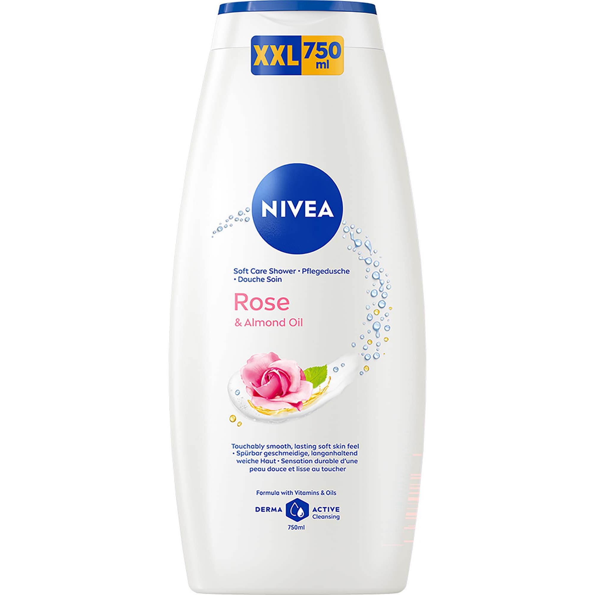 NIVEA Rose & Almond Oil 750 ml