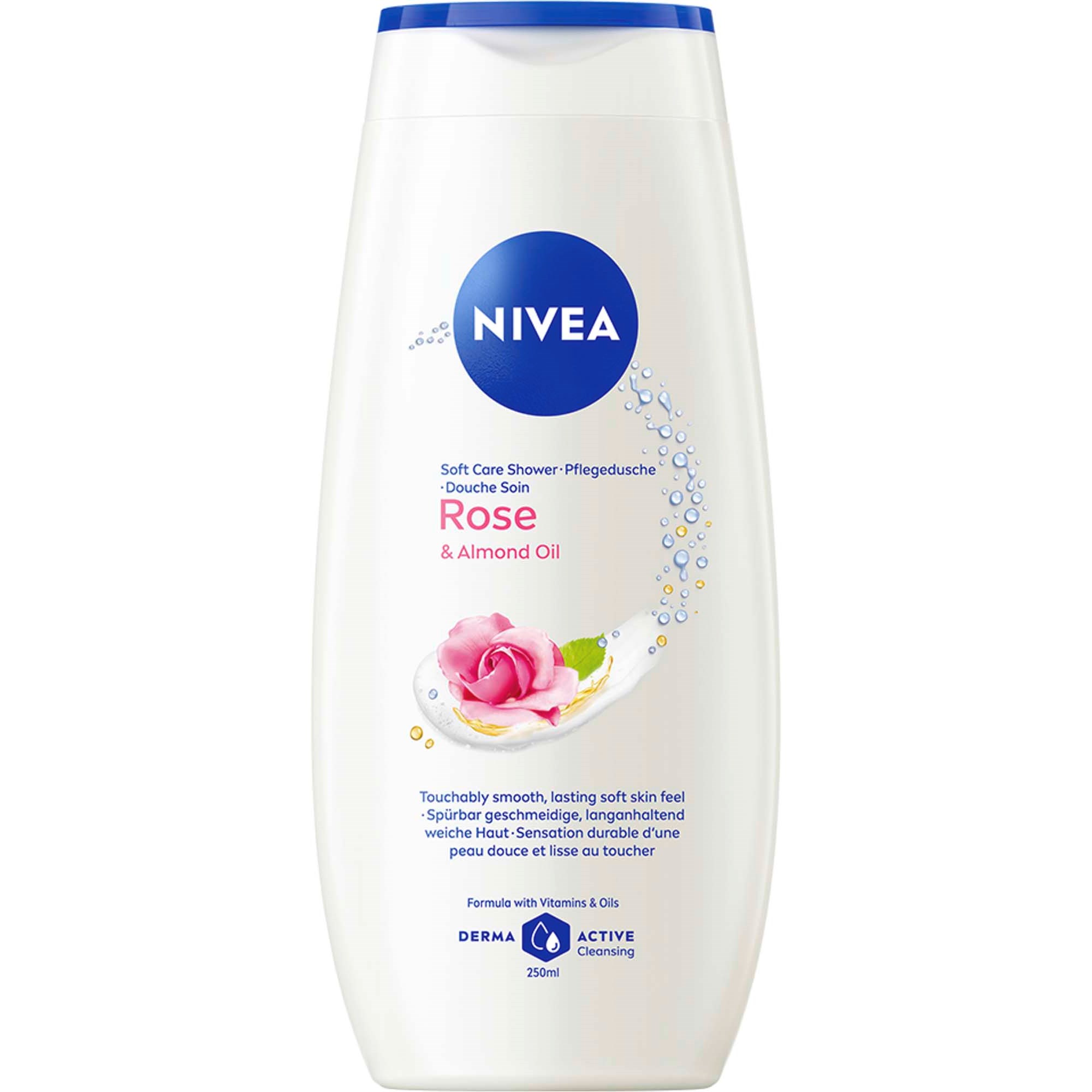 Nivea Indulging Moisture Rose & Almond Oil Shower Cream - 250 ml