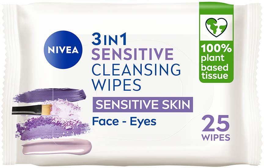 NIVEA Sensitive Cleansing Wipes 25pcs