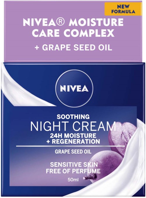 NIVEA Soothing Night Cream 50 ml