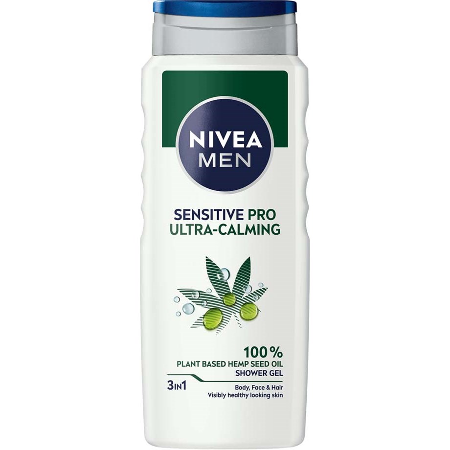 Läs mer om NIVEA For Men Sensitive Pro Ultra-Calming Gel 500 ml