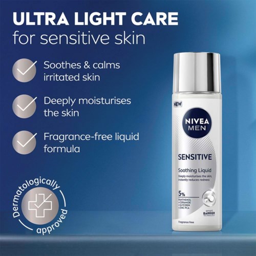 NIVEA Sensitive Soothing Liquid Moisturiser 100 ml