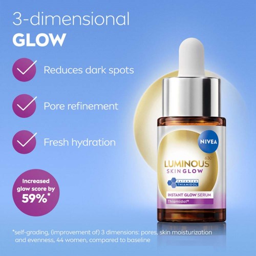 NIVEA Luminous630 Serum Skin Glow Instant Glow 15 ml