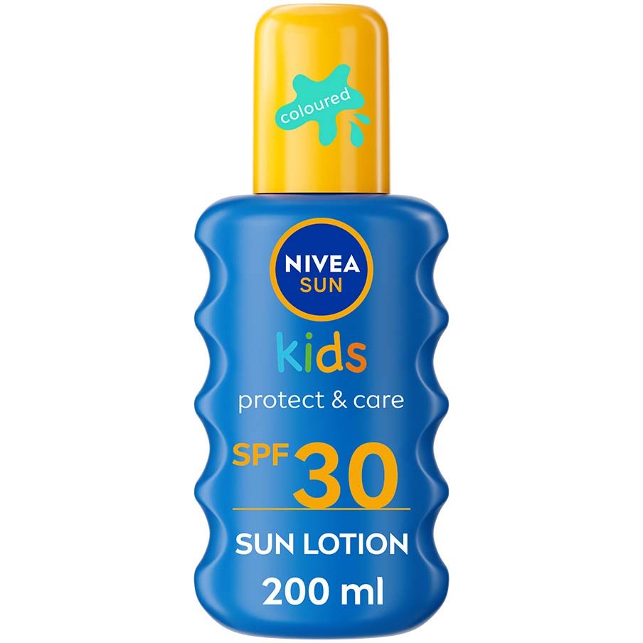 Фото - Крем для засмаги Nivea SUN Kids Protect & Moisture Sun Spray SPF30 200 ml 