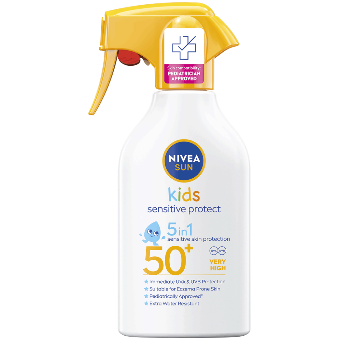 NIVEA Sun Kids Sensitive Protect & Play Sun Spray 50+ 270 ml