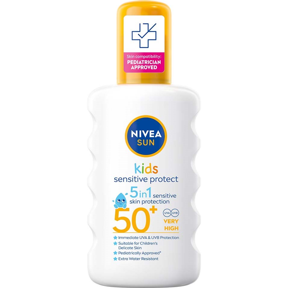 NIVEA Sun Kids Sensitive Protect & Play Spray SPF 50+ 200 ml