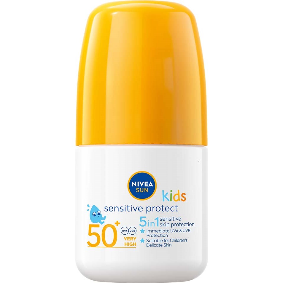 NIVEA SUN Kids Sensitive Sun Roll On SPF50+ 50 ml