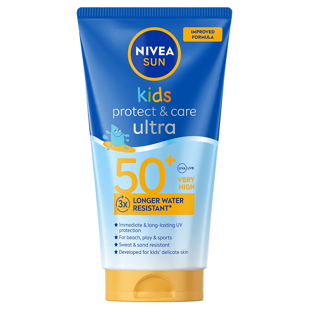 NIVEA SUN Protect & Care Kids Ultra Protect SPF 50+ 150 ml billede