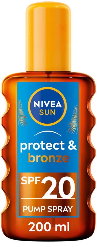 NIVEA SUN Protect & Bronze Oil Spray SPF20 200 ml