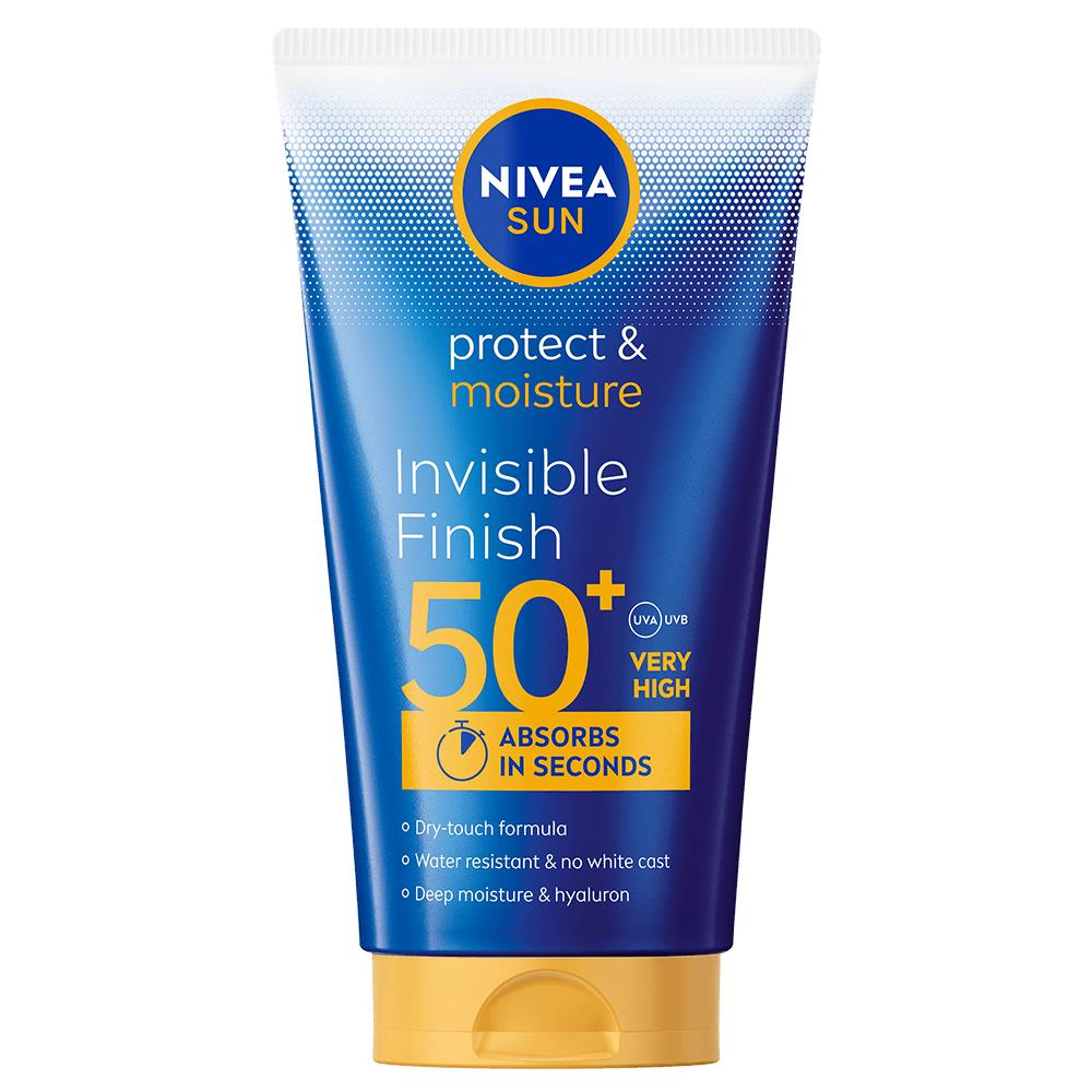 Nivea Sun Protect & Moisture Invisible Finish Lotion SPF 50+, 150 ml
