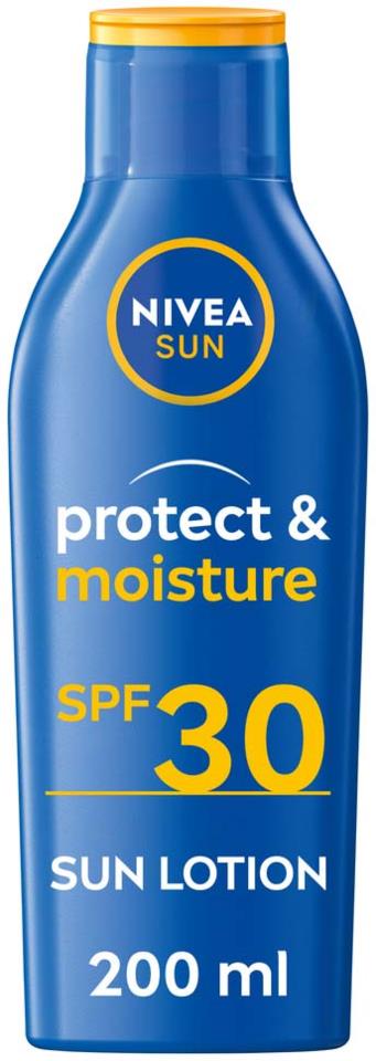 Nivea SUN Protect & Moisture Sun Lotion SPF30 200 ml