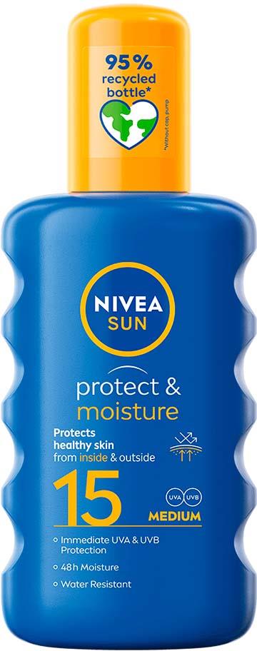 Nivea SUN Protect & Moisture Sun Spray SPF15 200 ml