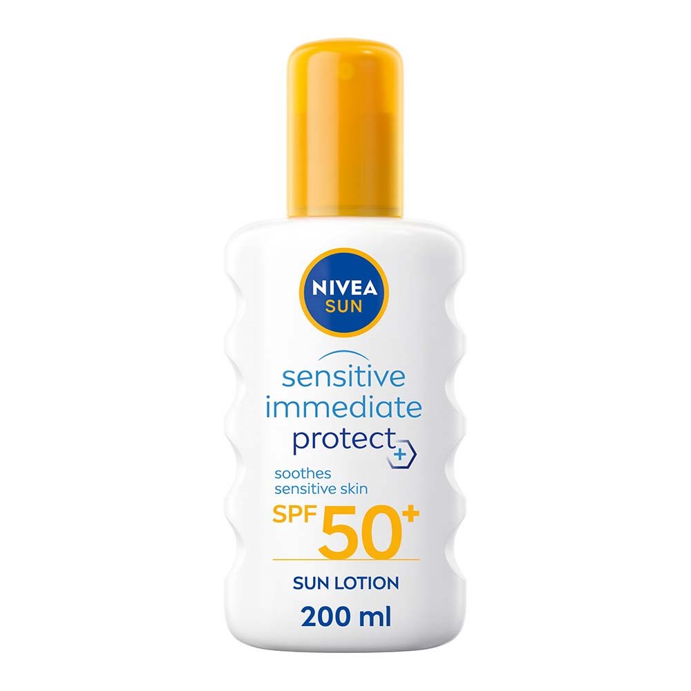 NIVEA NIVEA SUN Sensitive Immediate Protect Soothing Sun Lotion SPF50+ 200 ml