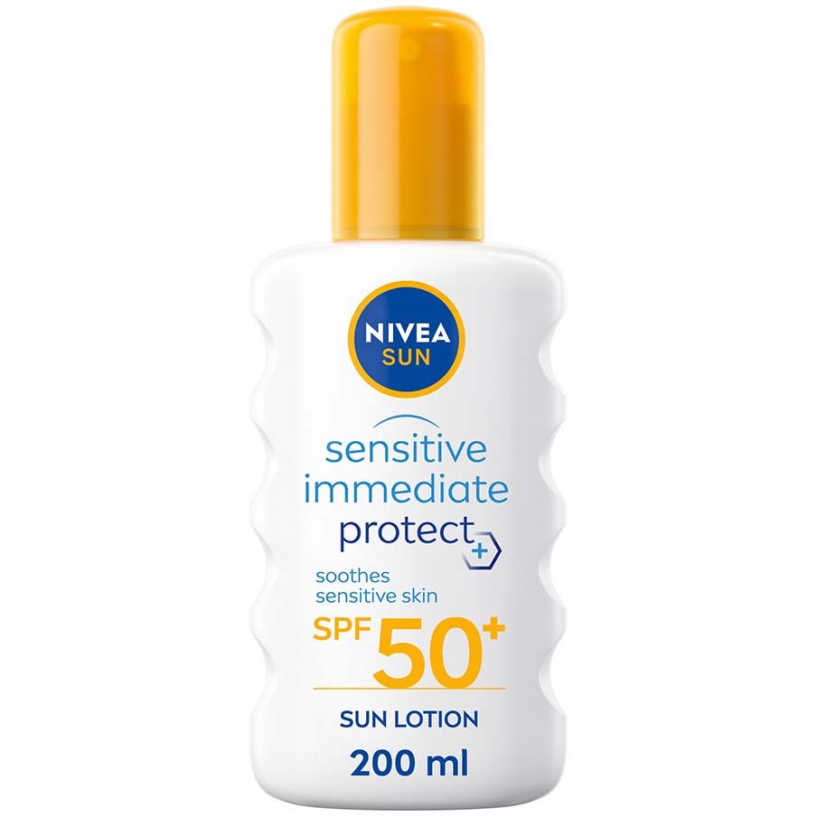 NIVEA SUN Sensitive Immediate Protect Soothing Sun Lotion SPF50+ billede