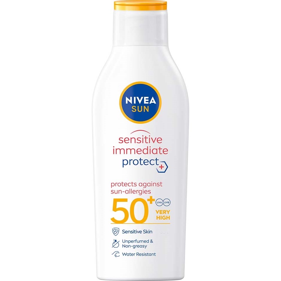 NIVEA SUN Sensitive Immediate Protect Sun-Allergy Lotion SPF50+ 2 billede