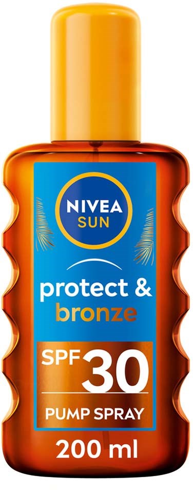 NIVEA SUN Protect & Bronze Oil Spray SPF30 200 ml