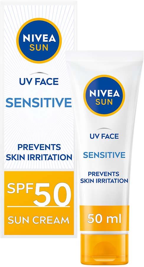 Nivea SUN UV Face Sensitive Cream SPF50 50 ml
