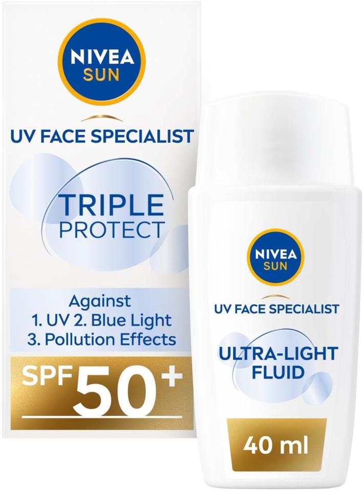 NIVEA SUN UV Face Specialist Triple Protect Fluid SPF50+ 40 ml