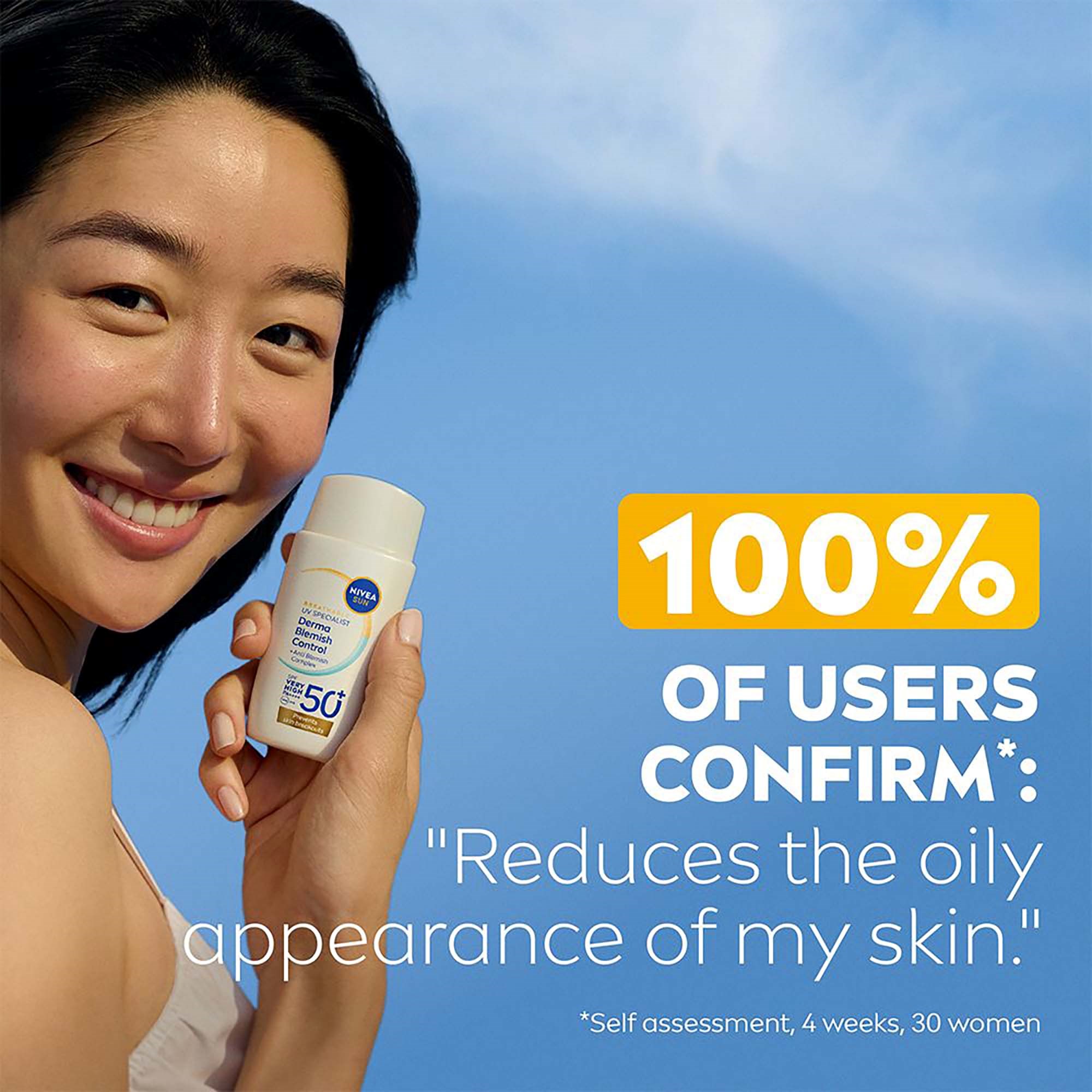 NIVEA SUN UV Face Specialist Derma Skin Clear SPF50+ 40 ml (obrázok 4)