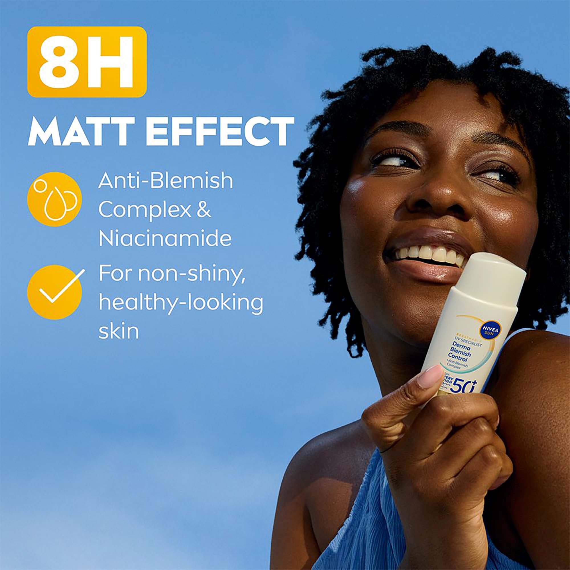NIVEA SUN UV Face Specialist Derma Skin Clear SPF50+ 40 ml (obrázok 7)