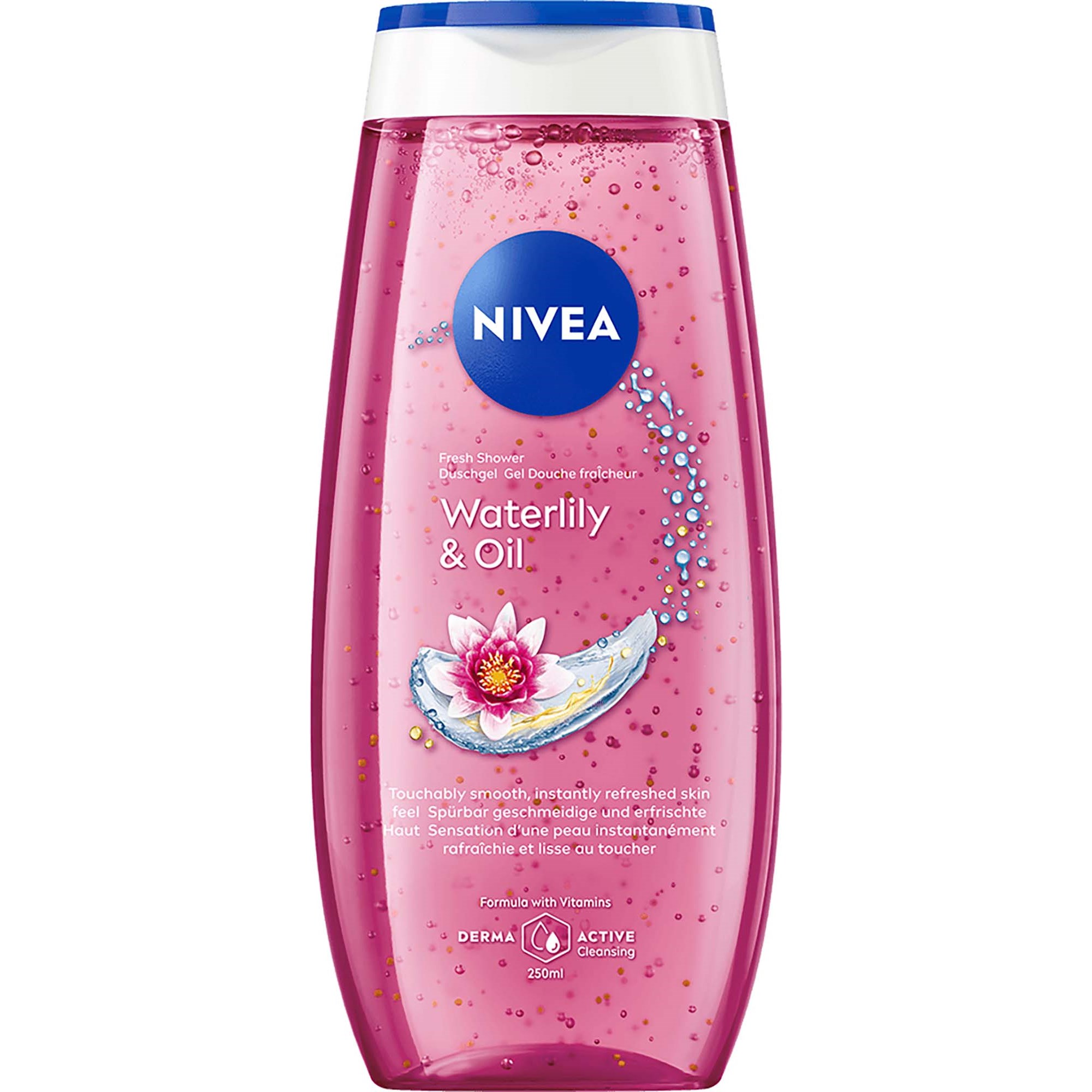 NIVEA Shower Gel Waterlily & Oil 250 ml billede