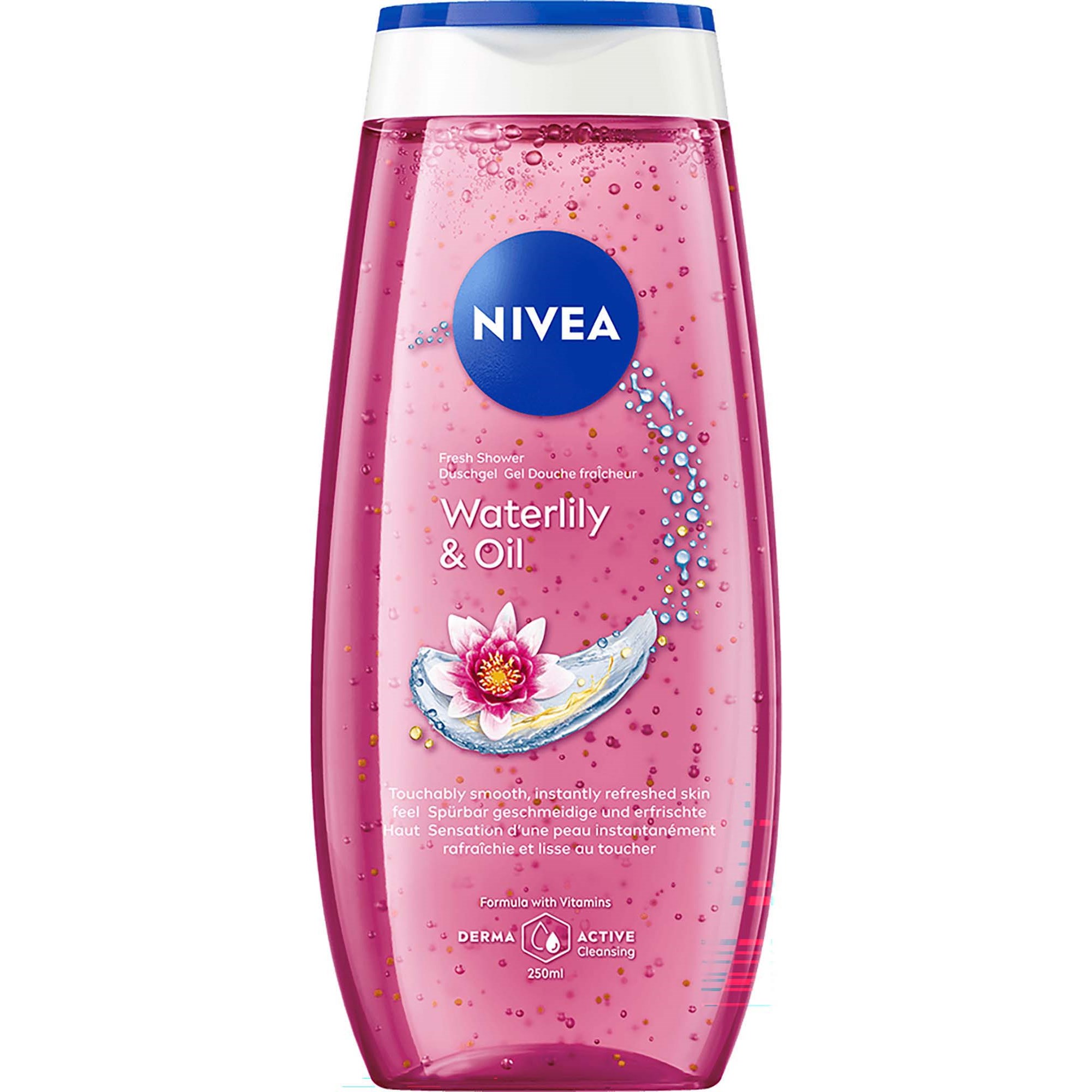 NIVEA Shower Gel Waterlily & Oil 250 ml billede